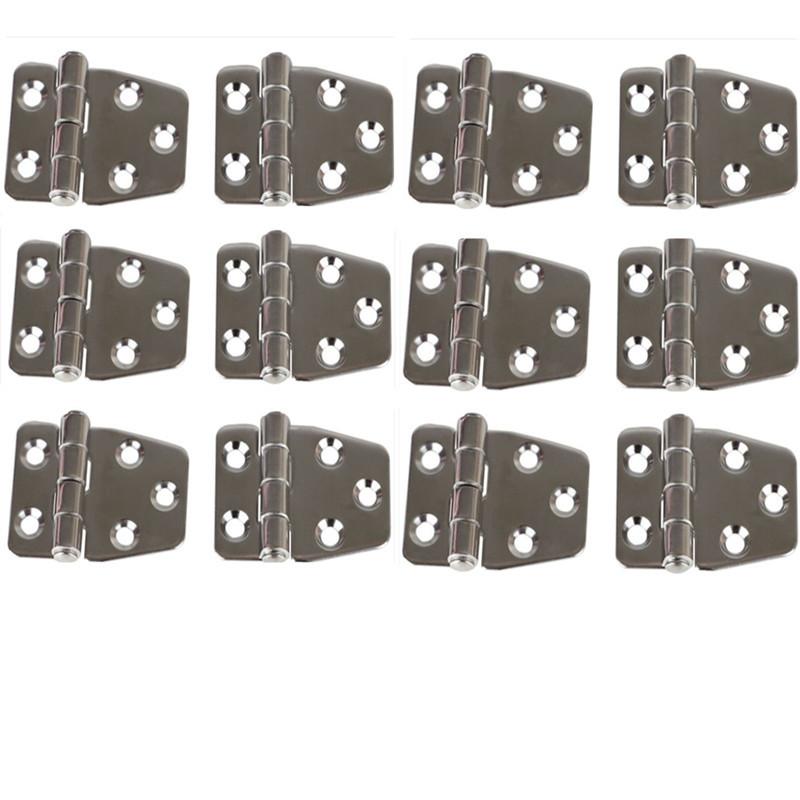 Stainless Steel 304 Door Knob Hinge Yacht Boat Folding Page Luggage Hardware Hinge Architectural Hardware