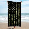 Superfine Fiber Square Beach Towel With 3d Digital Print For Beach Vacation Use