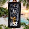 Asciugamano da Spiaggia Lionel Messi Morbido Microfibra Asciugamano Estivo Asciugatura Rapida Assorbente per Spiaggia Piscina Viaggio