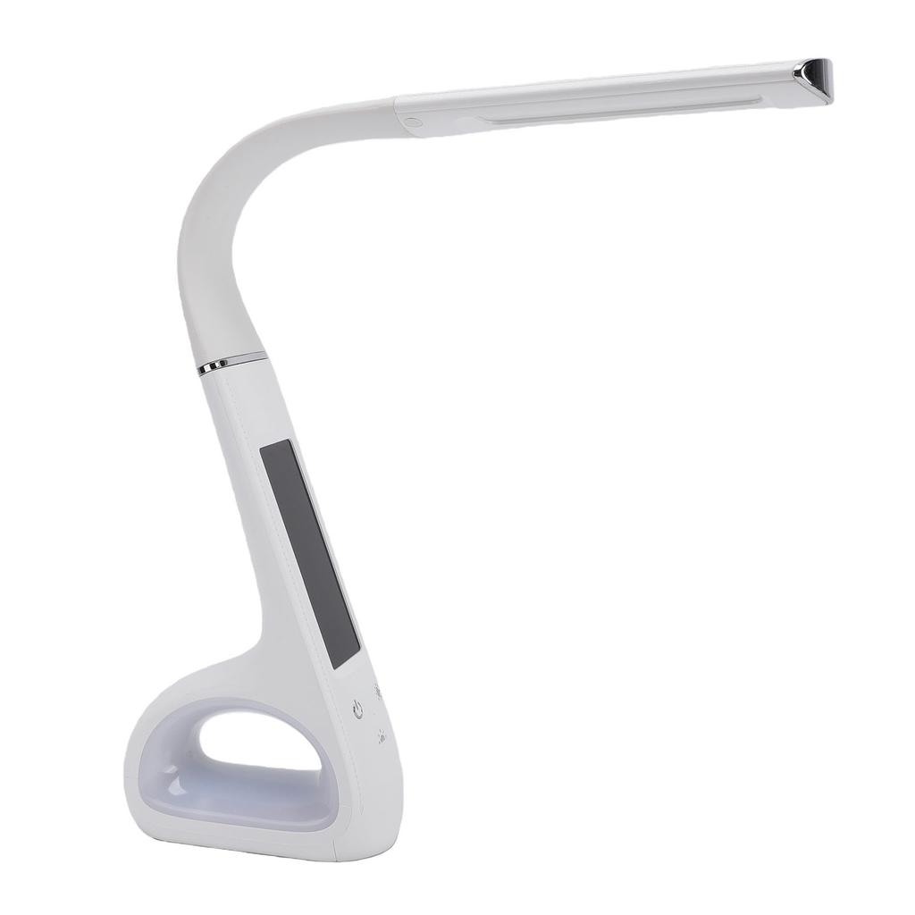 LED Desk Lamp Mobile Adjustable Neck with HD VA LCD Display 3 Color Modes Eye Protection for Crafting Office Work
