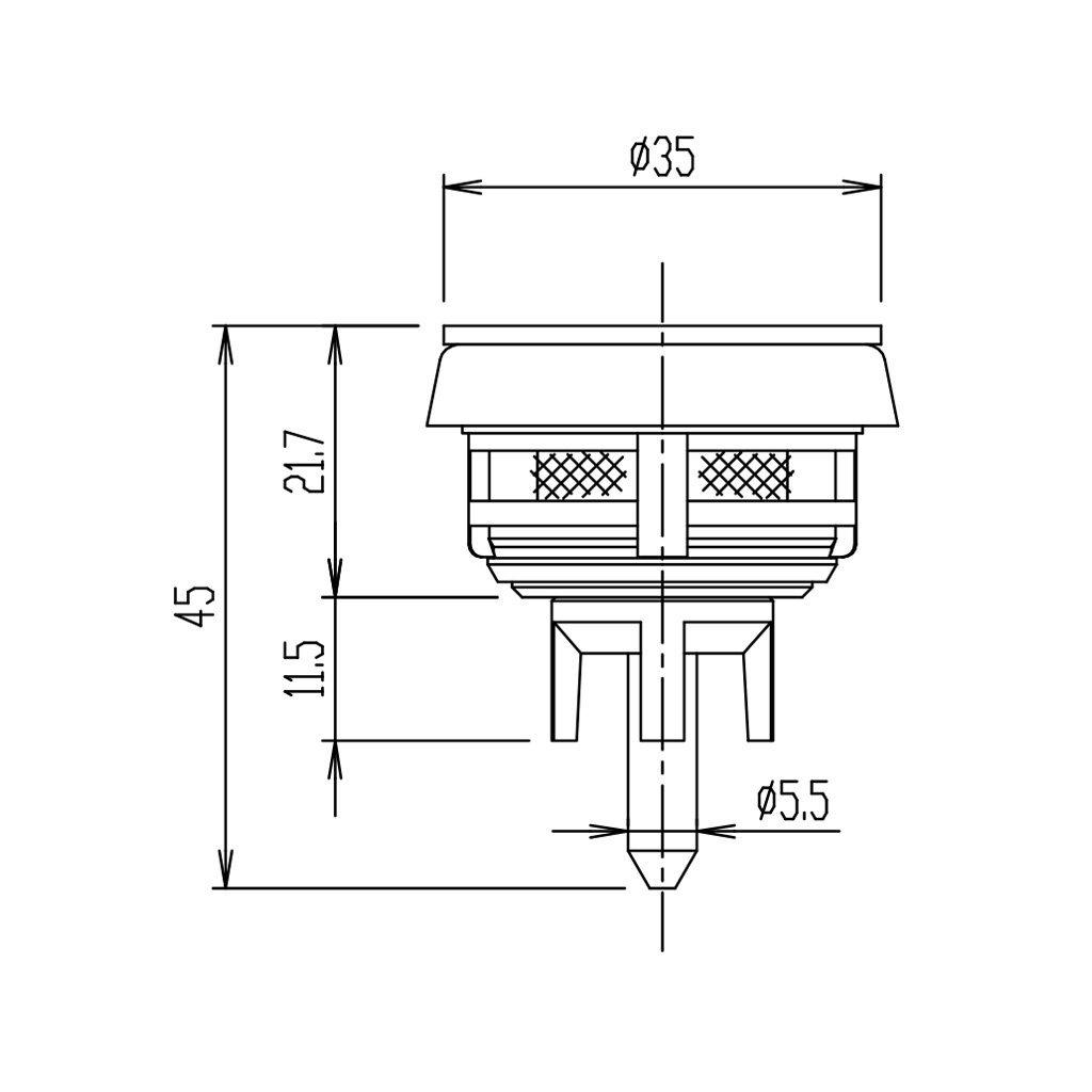 LIXIL INAX Toilet Urinary Flush Valve Piston PK-A-520