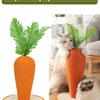 Cat Scratching Post, Carrot Shape Cat Scratching Boad, Nature Sisal Cat Scratcher for Indoor Cats and Kittens Training Climbing