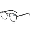 Diopter -1.0 -1.5 To -6.0 Round Finished Myopia Glasses Unisex Fashion Resin Lens Short-Sighted Eyewear Prescription Eyeglasses