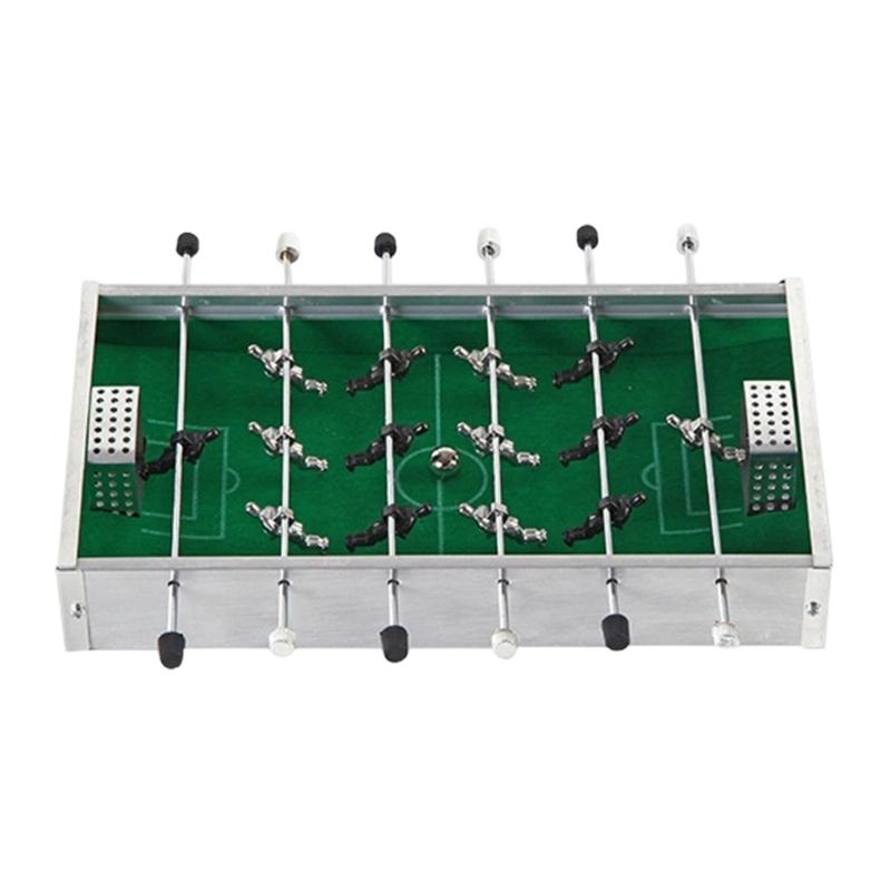 Portable Desktop Foosball Machine Small Table Soccer Game Kids Adults Family Educational for Home Entertainment 1
