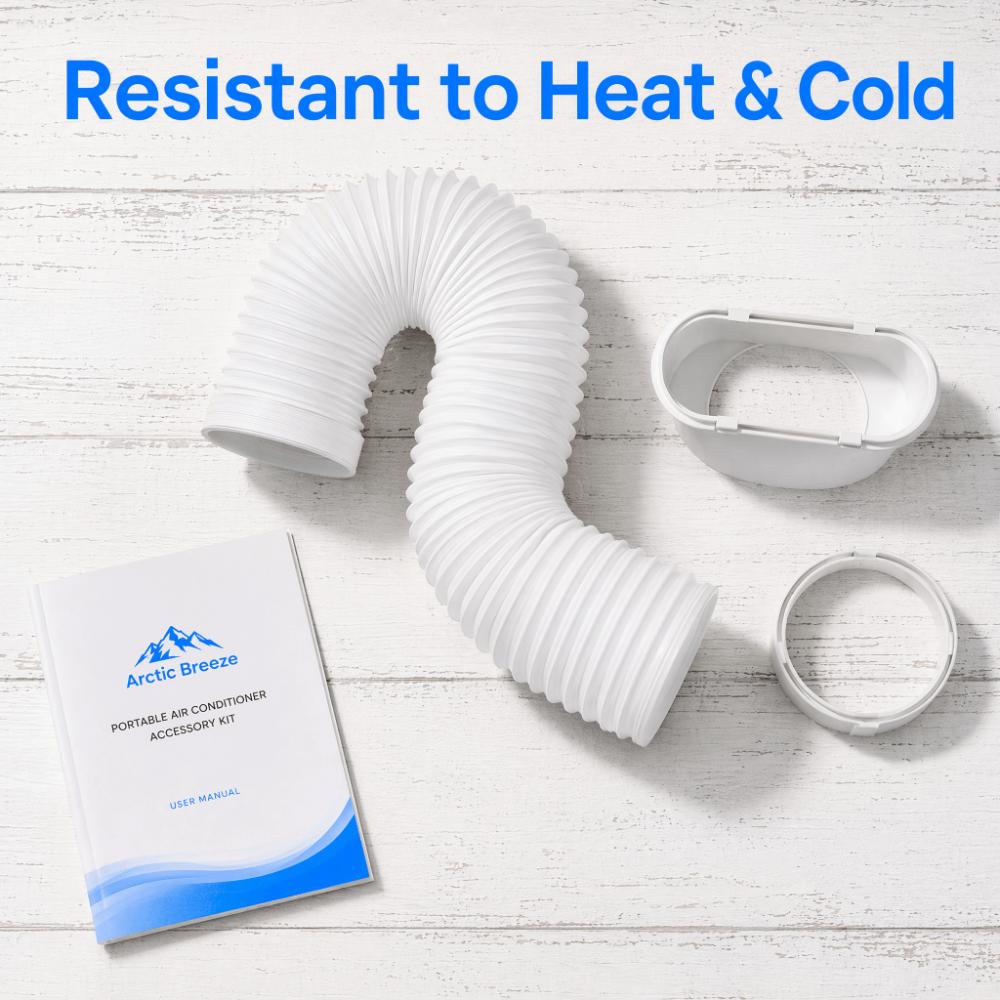 Flexible Exhaust Hose Replacement Air Conditioner Hose Portable Vent Hose Air Conditioning Devices