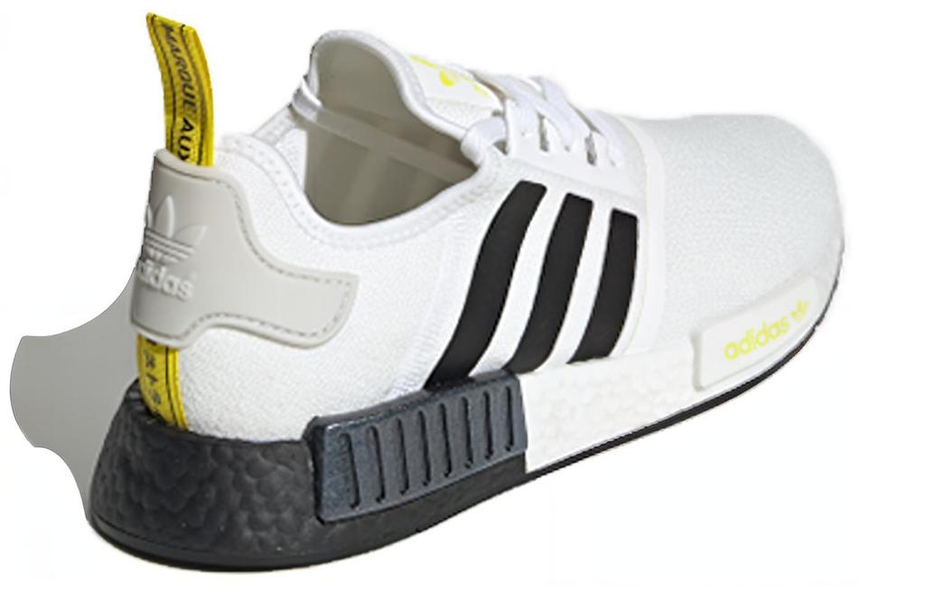 adidas NMD_R1 Stlt Primeknit 'White Black Bright Yellow' FV2549