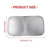 Car Windshield Sunshade Foldable Front Sunshade Protector Sun Visors Protector Keep Vehicle Cool Shield Cover