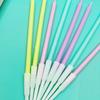 Colorful Pencil Birthday Candle Macaron Color Thread Long Rod Party 8 Pack Boxed Flame