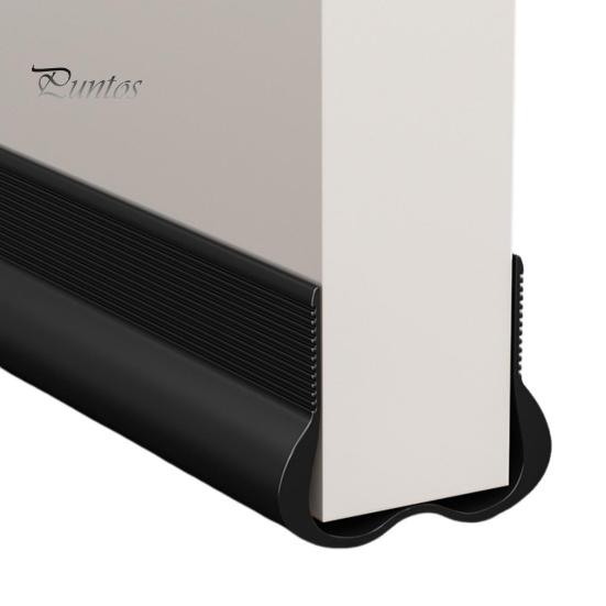 

ПВХ-клей для подметания дверей, разрезаемый поддверный уплотнитель, наружный внутренний дверной уплотнитель, шумоизоляционная заглушка для защиты от пыли, уплотнительная лента для заполнения щелей в нижней части двери чёрный