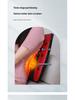 Lumbar Heating & Hip Massager: Multifunctional Seat and Backrest Cushion for Home and Office.