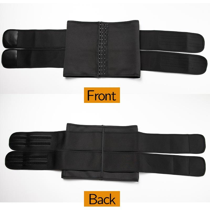 9 Bones Waist Trainer Corset Neoprene Sweat Shapewear Weight Loss Body Shaper Slimming Trimmer Belt
