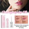 EELHOE Color Changing Lip Oil Reduces And Smooths Fine Lines On Lips, Moisturizes And Prevents Dry Cracking And Color Changing Lip Care