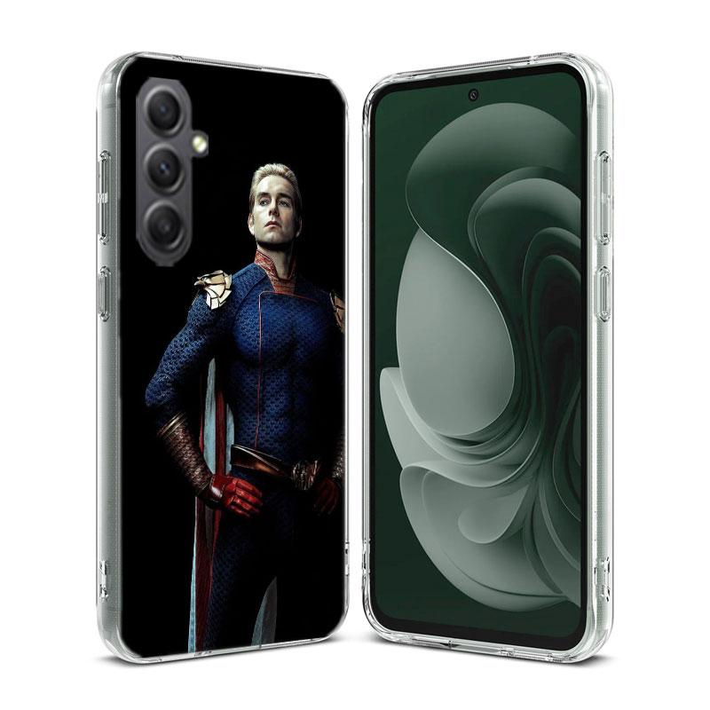 Homelander The Boys Phone Case for Samsung A16 A26 A36 A56 A17 A37 A57 A07 A06 A02S A03 A04S A05S Galaxy Note 20 10 A50S A71 A51