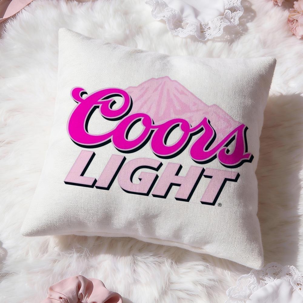 

c-Coors Brewing CompanyS Cushion Cover Premium Comfort Reversible Pillow Cove -Two in One Design for Any Room & Car Interior 30cmx30cm