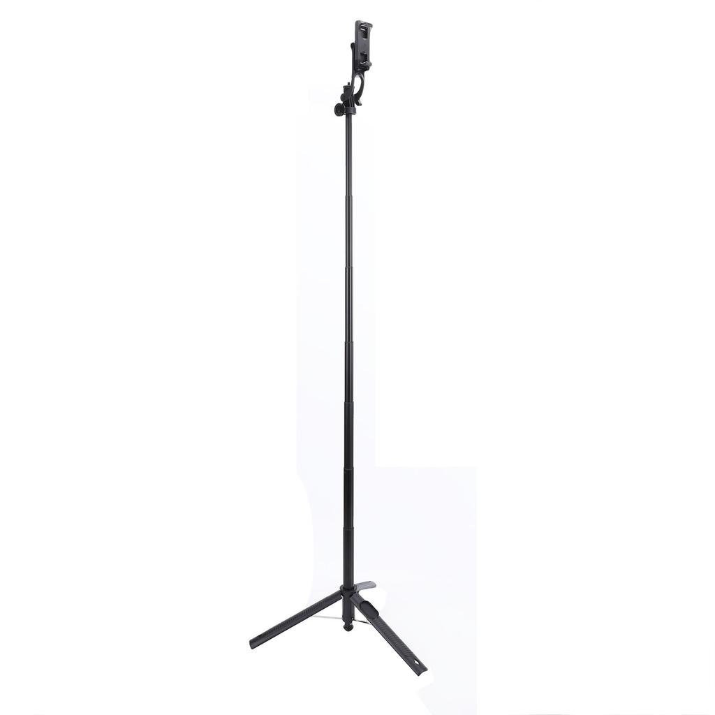 29cm-165cm Selfie Stick with 2 Inch Screen, Wireless Screen Mirroring with 1Celsius4 Inch Thread Mount, 600mAh BATTERY for Smartphones