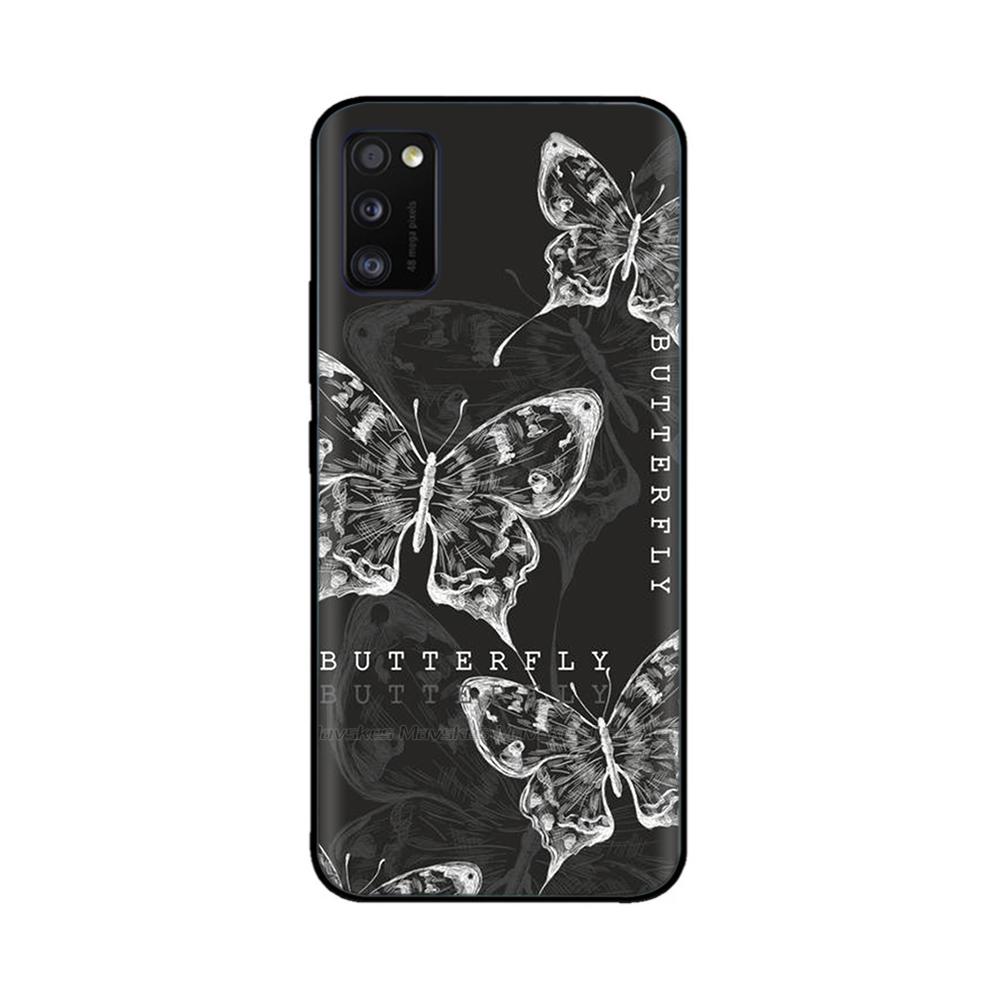 Voor Samsung Galaxy A41 Hoesje A415F Schattig Schattig Zacht Glad Vloeibaar Siliconen Volledige Bescherming Cover Voor Samsung A41 A 41 Siliconen Hoesjes
