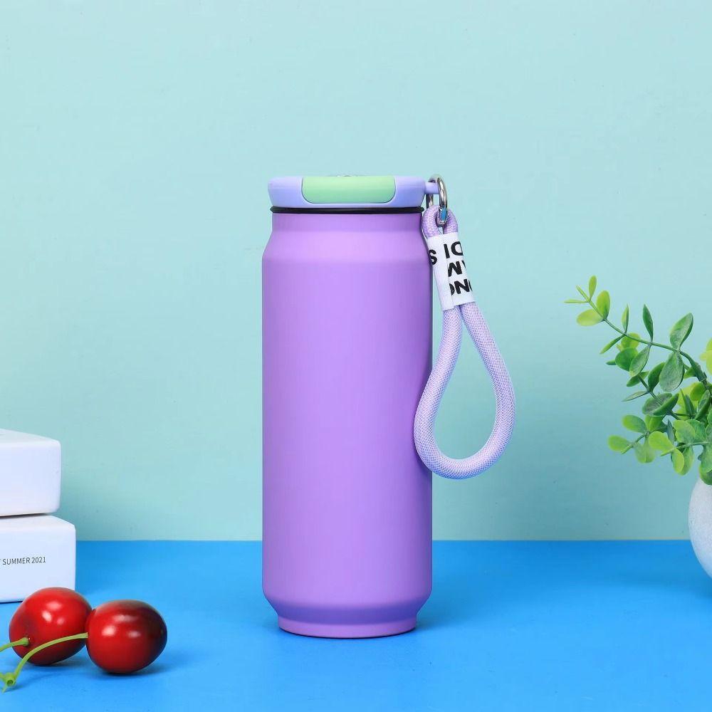 Large Capacity Thermal Water Bottle Wide Mouth Vacuum Flask Reusable Sport Thermos Cup  Household