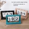 Stationery Desktop Ornament Page-turning Calendar Desk Calendar Turning Calendar Flipping Calendar