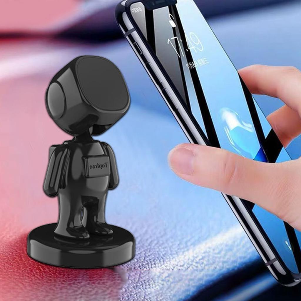 Magnetic Phone Holder for Car Astronaut Shaped Strong Magnetic Attraction 360 Degree Rotating Car