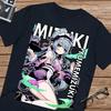 Anime Mizuki Genshin Impact T Shirt Size S 4XL Black Size S 4XL