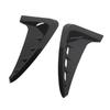 2PCS Car Front Side Air Vent Cover Decorative Gills Side Air Wing Vent Trim for X5 F15 M Sport 2014 To 2018 Glossy Black