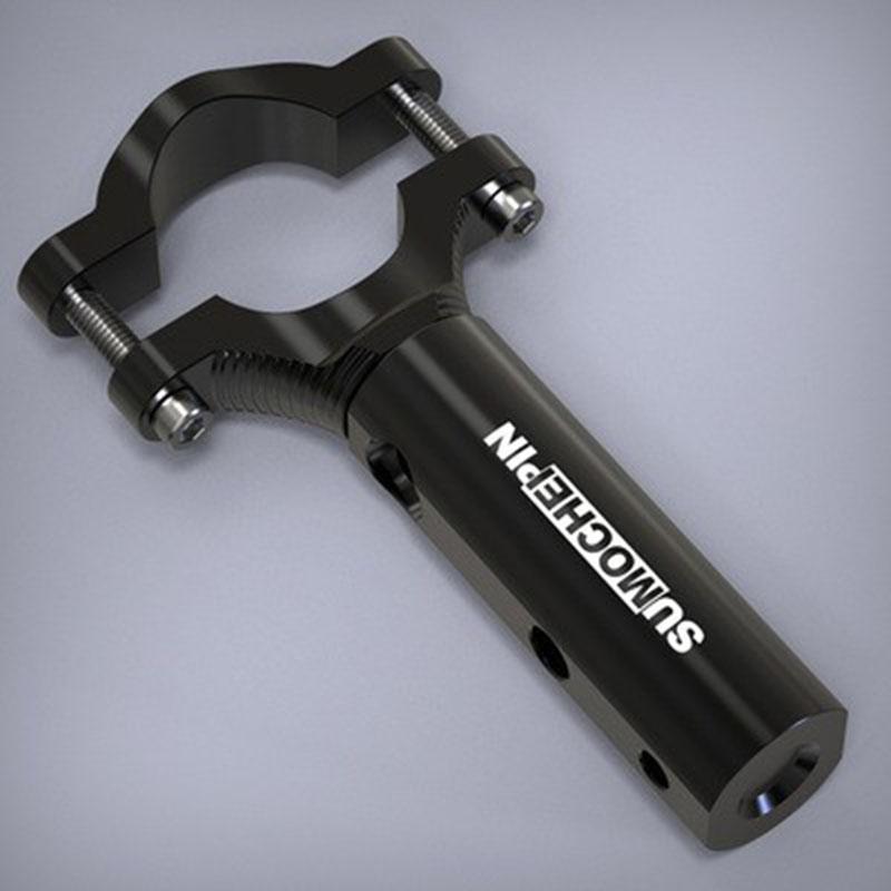Motorcycle Handle Bar Spotlight Bracket Aluminum Alloy Extension Bracket Rearview Mirror Seat Retrofit Accessories чёрный