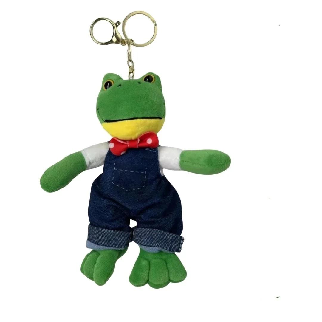 Новая Магическая Выразительная Плюшевая Брелок-Кукла 25см Мягкая Плюшевая Лягушка Игрушка Мультяшная Девочка Длинноногая Лягушка Дети