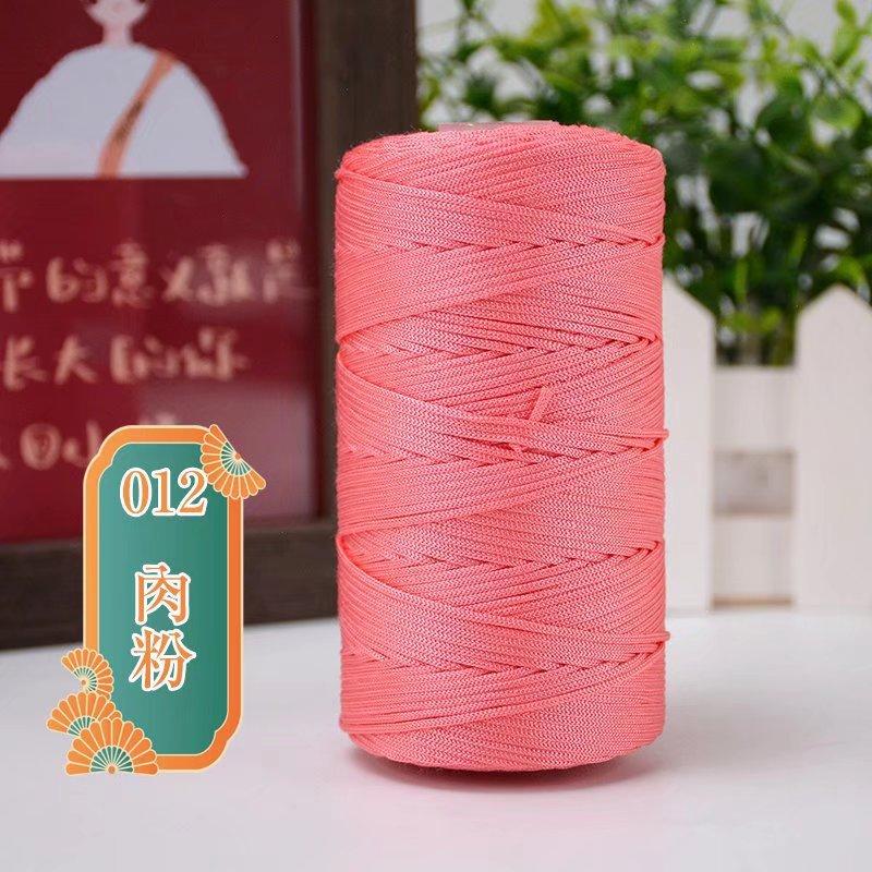 Mercerized Ice Hemp Thread 100G Shaft Medium And Thin Hollow Thread Sun Hat Shoes Crochet Hand-Woven Thread Full Free Shipping