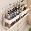 Wall-Mounted Kitchen Spice Rack