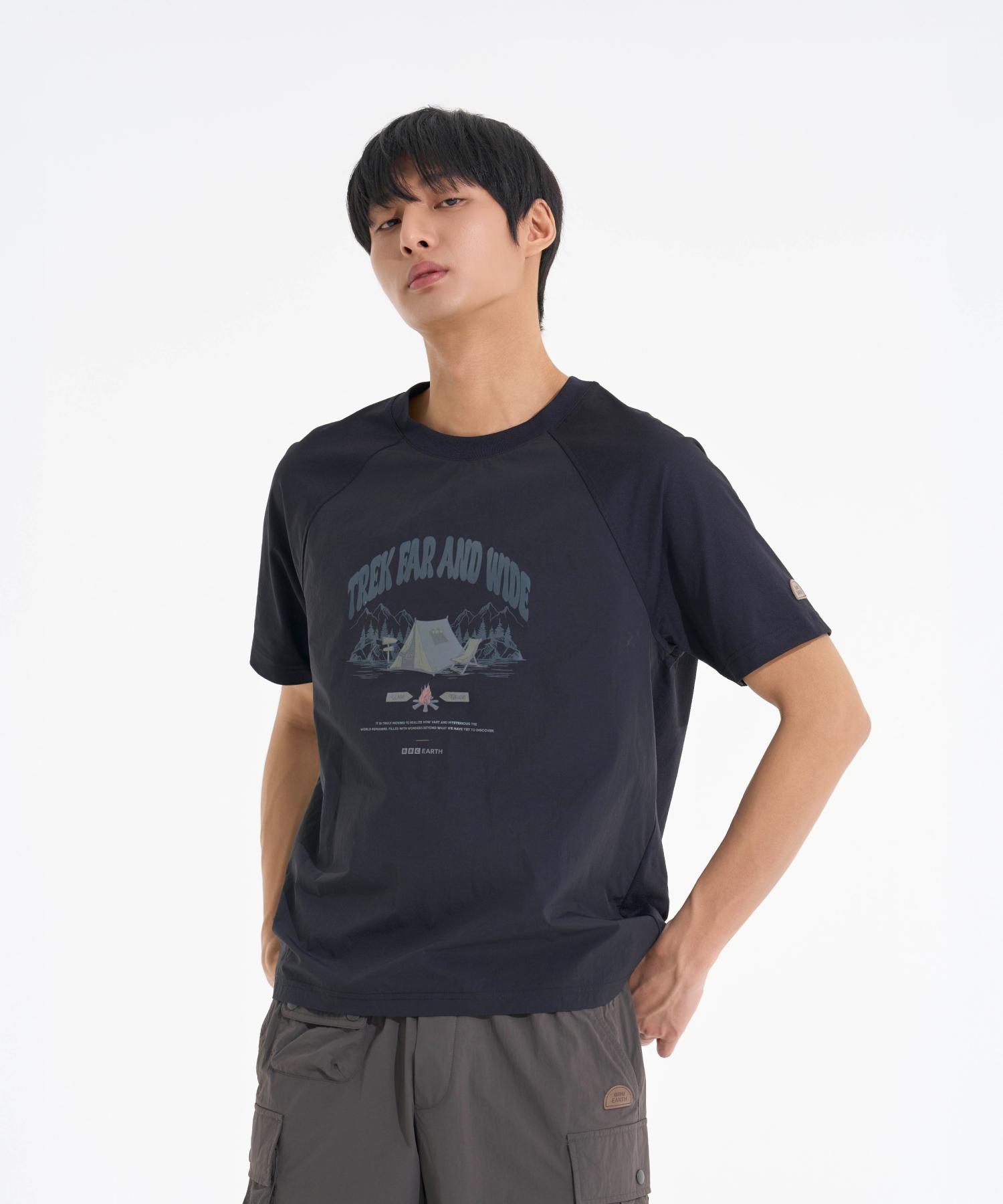Bbc Earth Camp Wind Guard Tee Black Bemiscq07/160/105