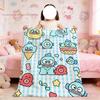 Cute Cartoon H-Hangyodon Blanket For Soft Throw Blanket for Picnic Bed Sofa Home Bedroom Cozy Warm Comfortable