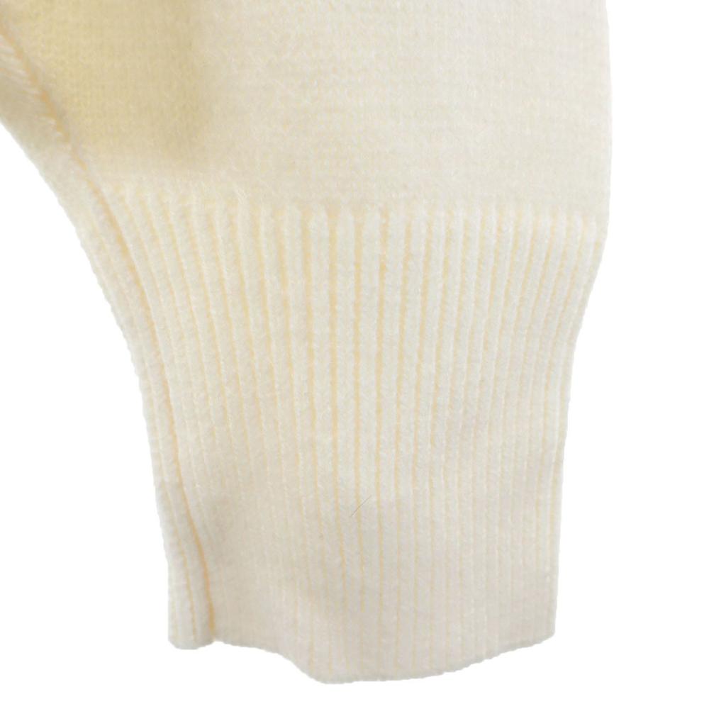 SNIDEL Langarm V-Ausschnitt Strickcardigan F Weiß-System Damen Gebraucht
