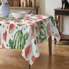 Summer Watermelon Monstera Rectangle Tablecloth for Table Decor Reusable Farmhouse Kitchen Dining Tablecloth Wedding Decorations