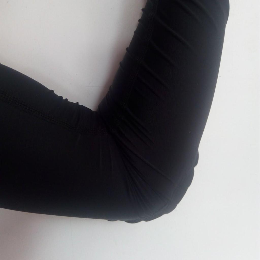 High-Elastic Nylon Lycra Honeycomb Arm Sleeves for Basketball and Volleyball - Breathable Sports Elbow Pads