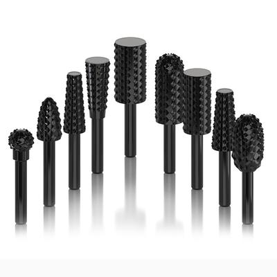 Set de 10 Bucăți Freze Rotative, Fișiere, Răzuitoare, Set de Cioplit cu Coadă Rotundă, Burghie pentru Lemn, Fișier Rotativ pentru Prelucrarea Lemnului, Freză Rotativă, Unealtă Rotativă