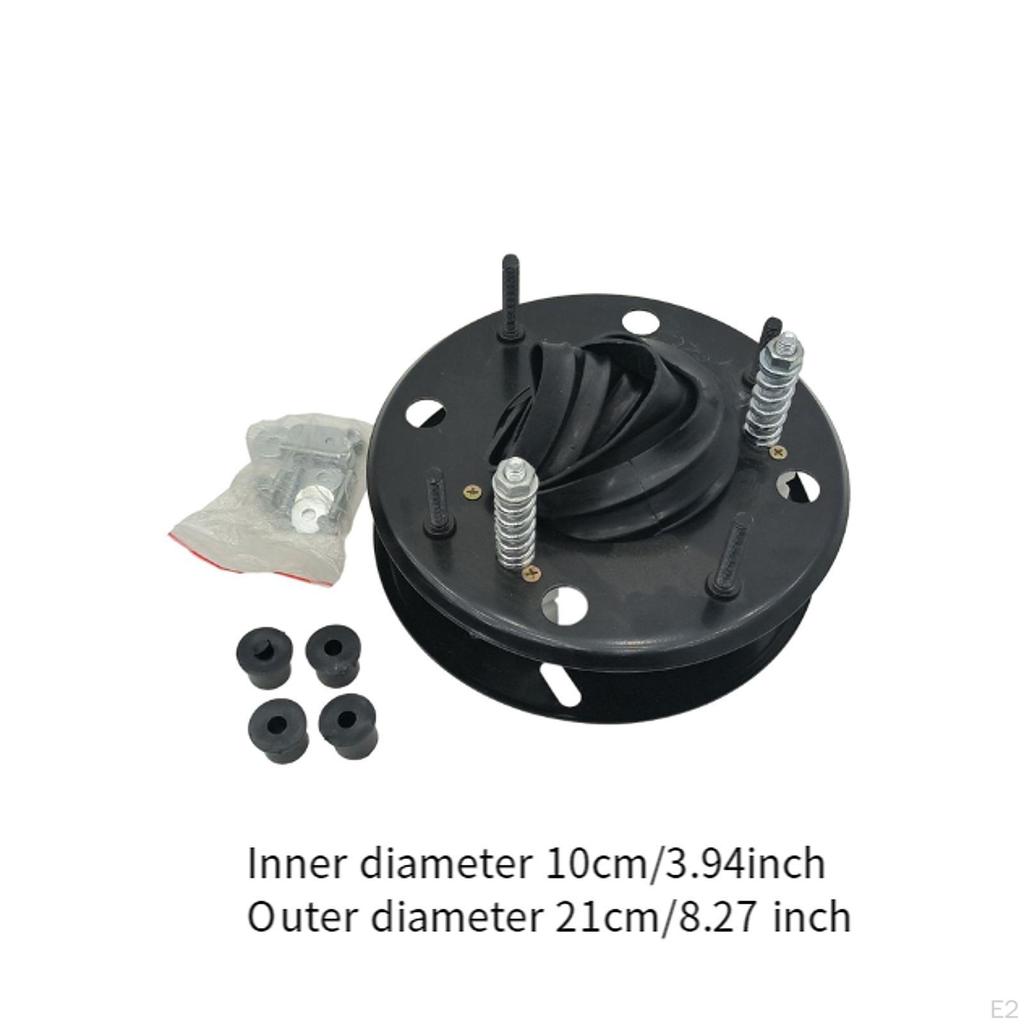 Mecanismo de inclinación ajustable para el lavabo de champú, 21 cm de diámetro, para el lavado del cabello.