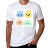 Happy Rainbow Dumplings Tshirt Street Style Casual Tee Shirt
