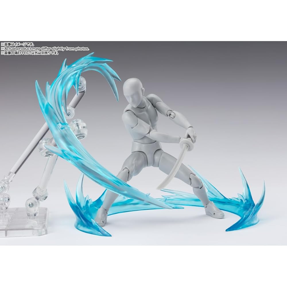 TAMASHII NATIONS Soul Effect Wind Blue Version 150mm PVC ABS Painted Action Figure