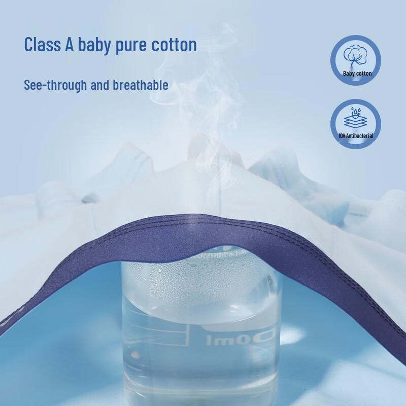 LANGSHA Teen Boys' Pure Cotton Antibacterial Boxer Briefs