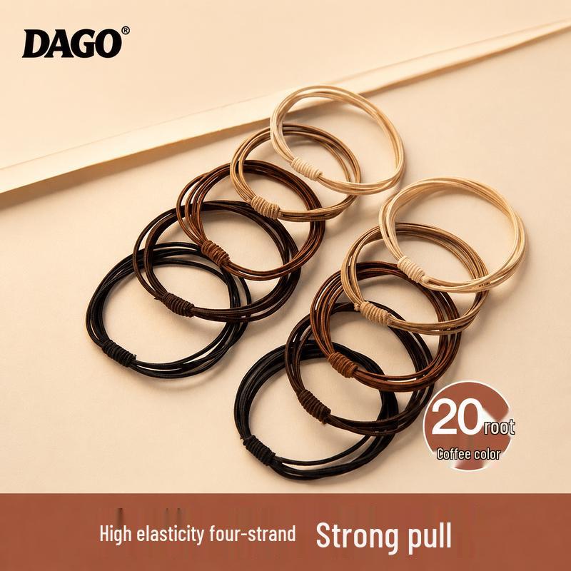 DAGO High Elastic 4-Strand Hair Ties