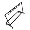 Multi Guitar Stand Metal and EVA Multiple Guitars Display Holder with Wheels for Shops FL 17W