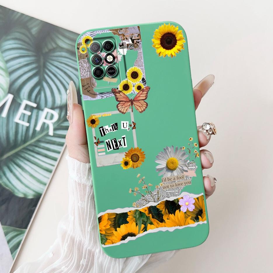 Für Infinix Note 8i Hülle X683 X683B Luxus Kunst Bemalte Abdeckung Weiche TPU Handyhülle Für Infinix Note 8 X692 Note8 Note8i Rückseite