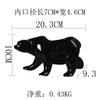 Polar Bear Succulent Flower Pot Personalized Ceramic Crafts Office Home Ornament Gardening Creativity