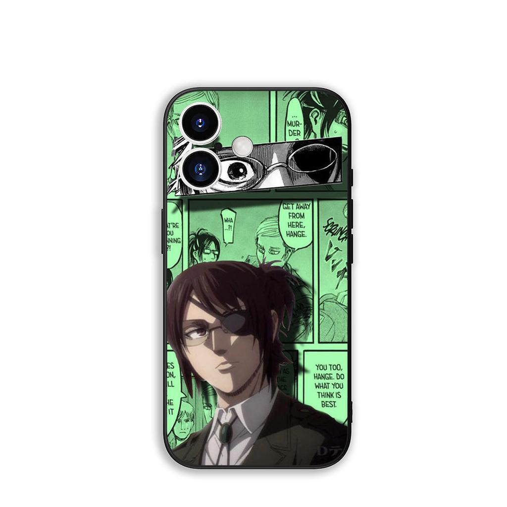 Phone Cover Levi Attacks on titan Eren Jaeger for Apple iPhone 16 15 14 Plus 13 12 Mini 17 Pro Max + ProMax 16E Air 15+ Case
