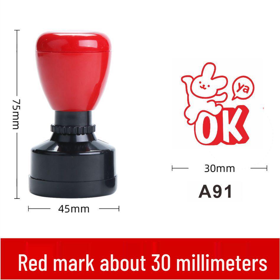 English Teacher Praise Stamp Set: Emoji & Comment Stamps for Grading & Rewarding Homework.