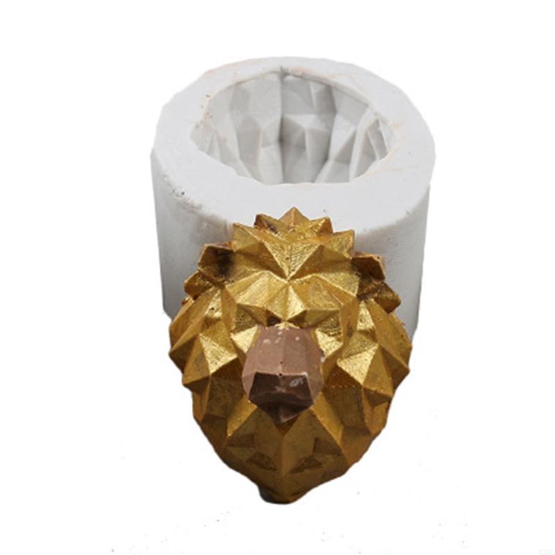 Wolf Dog Lion for Head Molds Handmade Soap Craft Kitchen Baking Fond X3UC