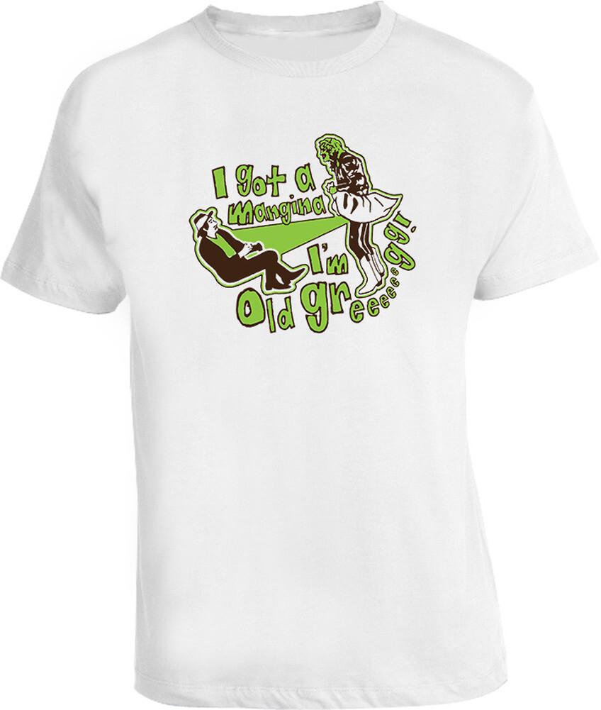 I M Old Gregg The Mighty Boosh Mangina T Shirt Mens Womens Tees Top 3XL