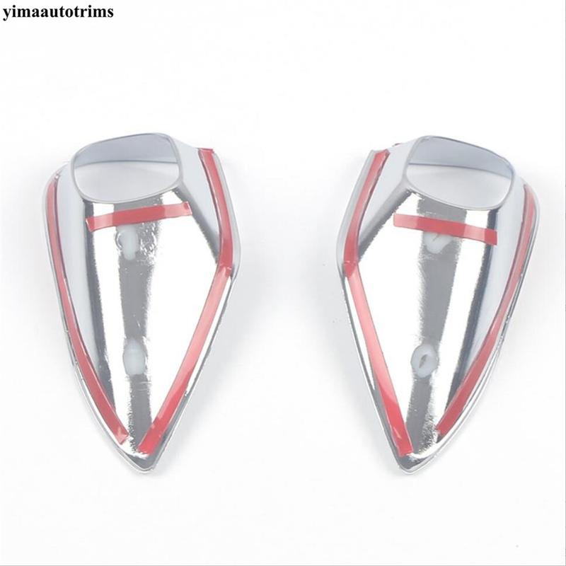 Car Front Fog Lamp Light Frame Ring Cover Trim For LEXUS NX 260 350h NX260 NX350h  - 2025 ABS Chrome Accessories Exterior