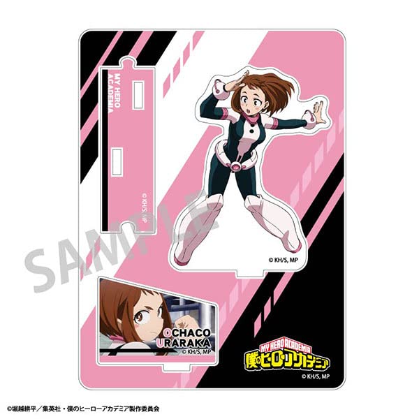 Kamio Japan My Hero Academia Acrylic Stand Ochaco Uraraka H135 x W100 x D3mm Acrylic - - Approx. -