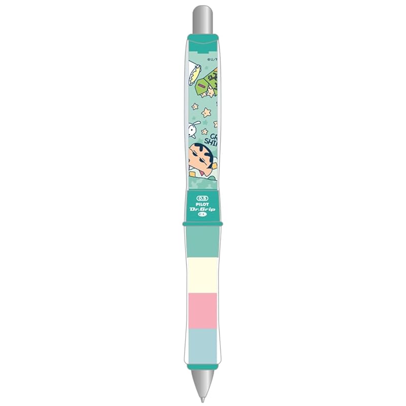 

crayon shinchan pilot mechanical pencil doctor grip 0.5 mechanical pencil mechanical pencil made in Japan play border pajama stripes Set (mechanical